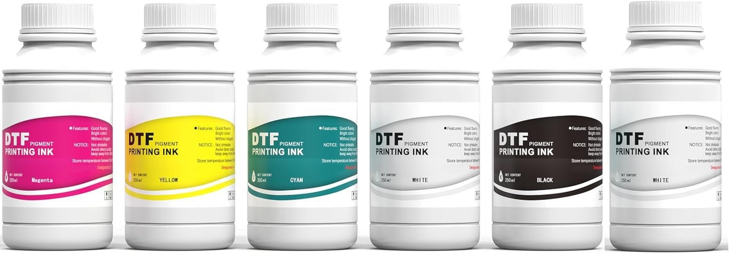 DTF Ink 250ML Combo Transfer Printer for PET Film Heat L1800 R1390 L805 L8058