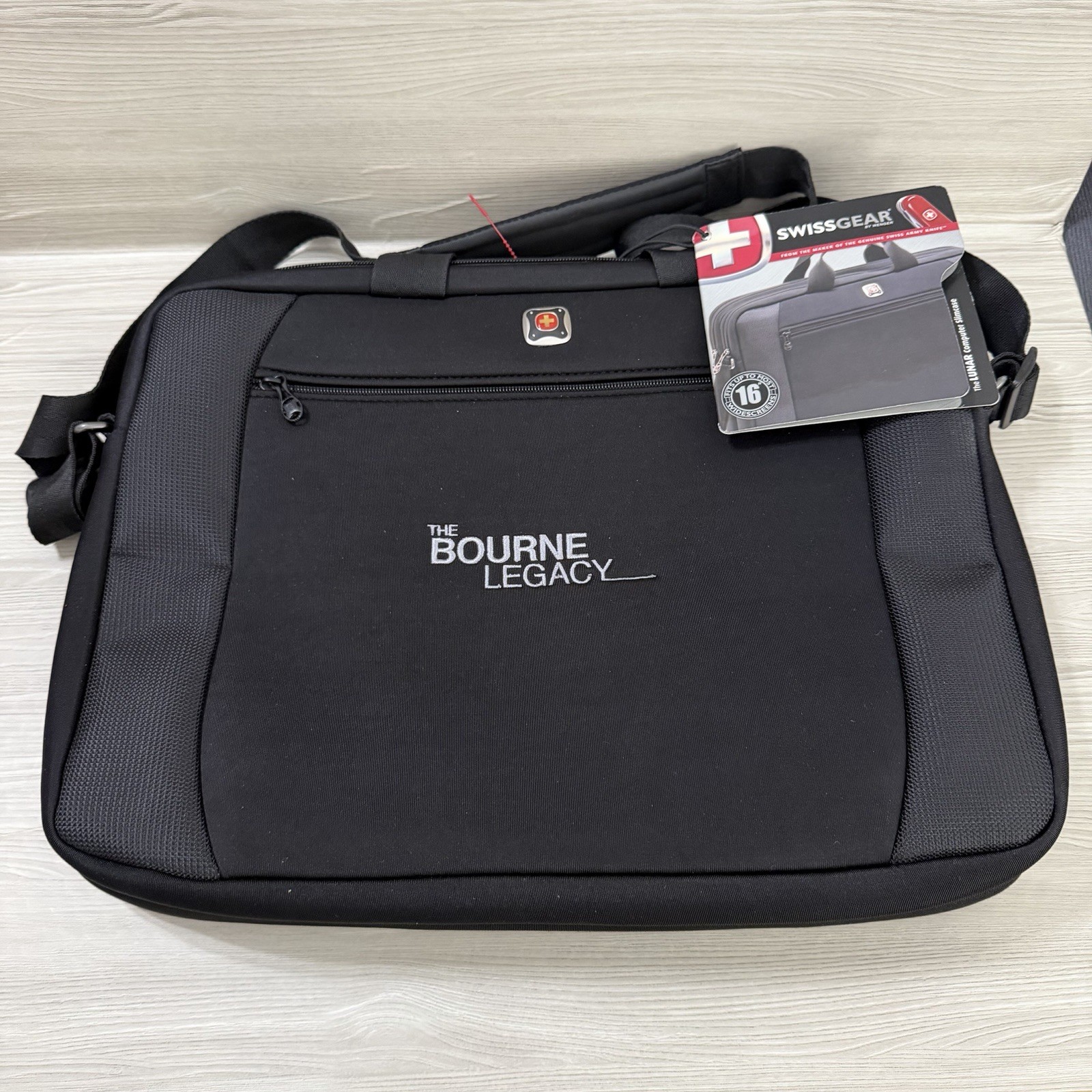 Swissgear Laptop Bag The Bourne Legacy Promo Briefcase Black Travel Carryall