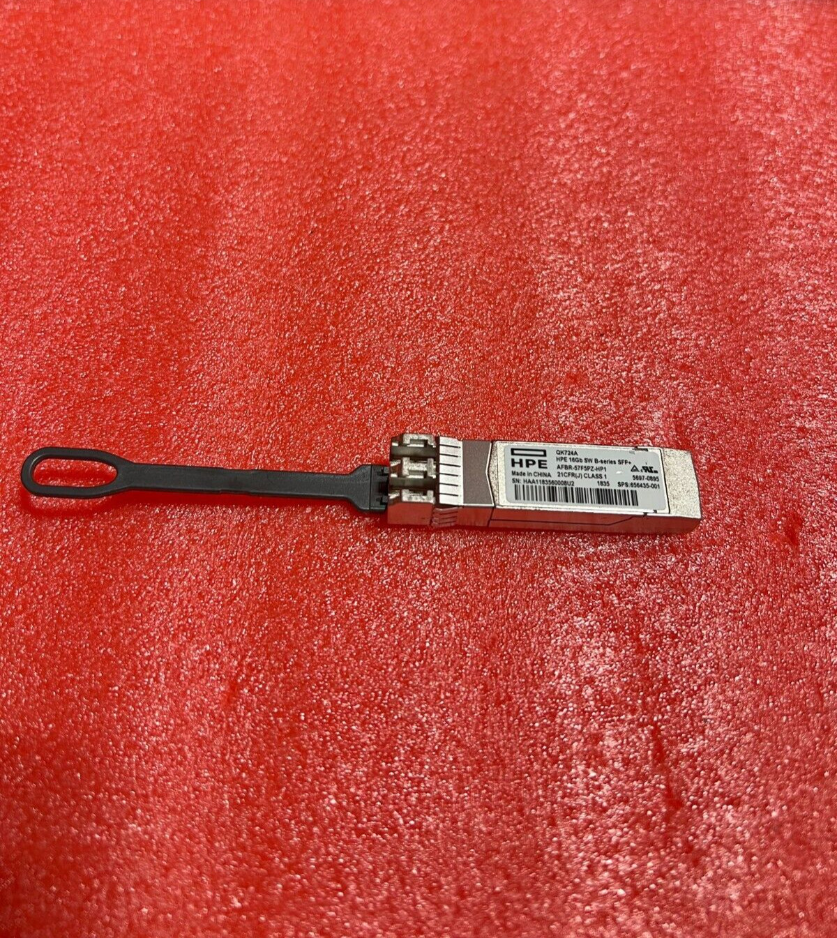 QK724A GENUINE HP 16GB SFP+ TRANSCEIVER 656435-001 QK724-63001