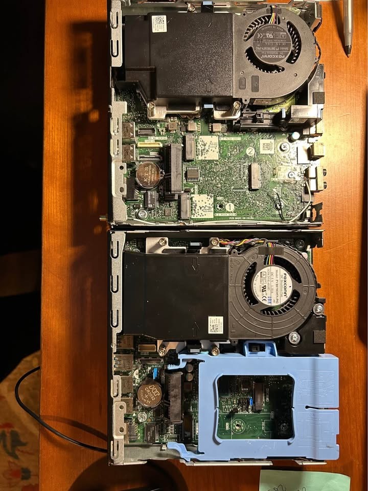 Lot of 2 Dell optiplex 7090 & 7050 With 16Gb Ram Core i7 Vpro /No HDD/SSD/Cover