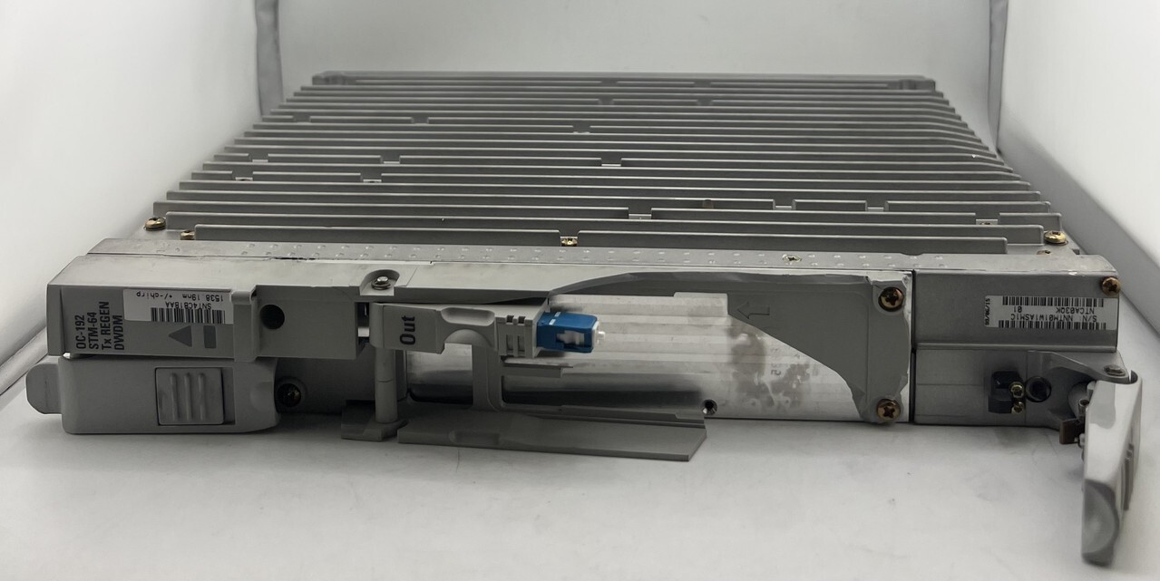 NORTEL OC-192 STM-64 SHORT REACH OPTICAL RECEIVER CARD NTCA03QK 01 NNTM01E1ASM21