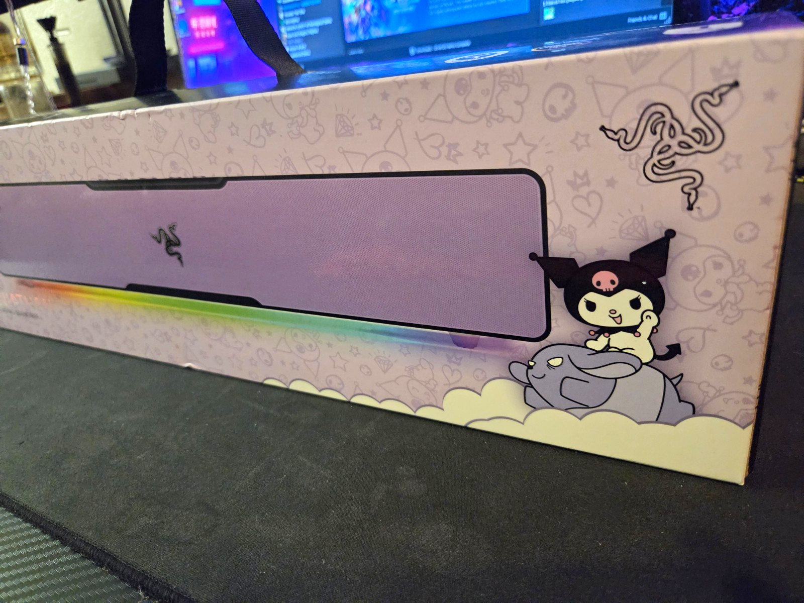 Razer Leviathan V2 X Kuromi Edition Gaming Soundbar Wired USB Purple