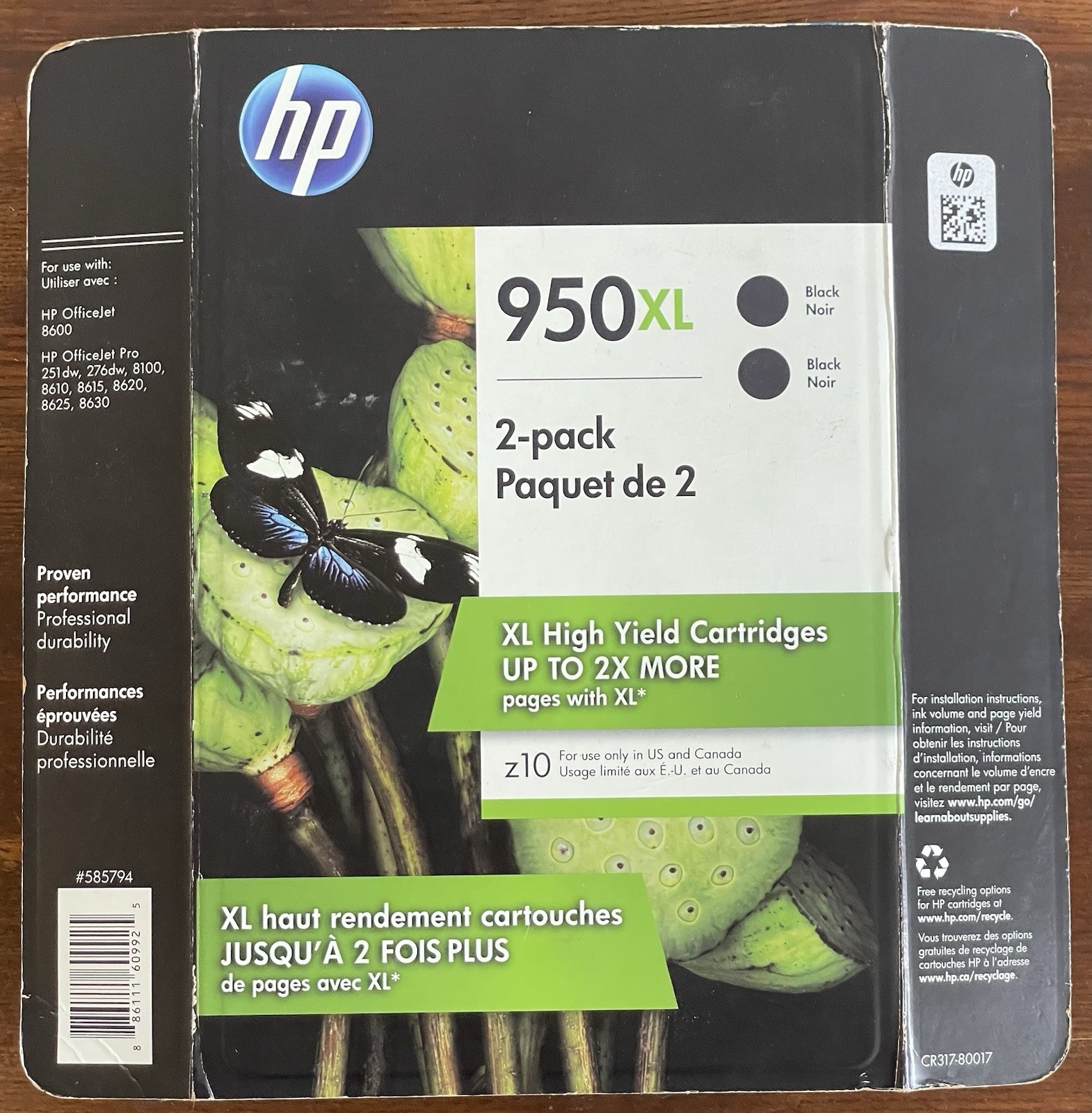 GENUINE HP 950XL 2-Pack