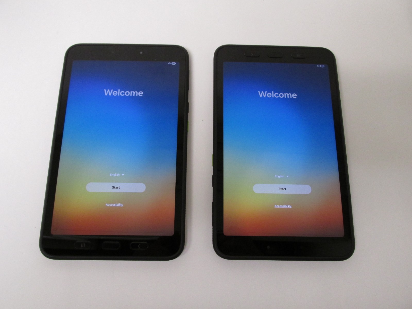 LOT OF 2 SAMSUNG GLAXAY TAB ACTIVE 5 SM-X300 6GB/128GB Wi-Fi 6 EXYNOS 1380 LOCKE
