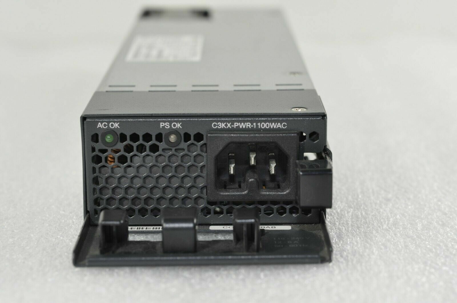 Genuine Cisco C3KX-PWR-1100WAC AC Power Supply 1100W for 3560x 3750x