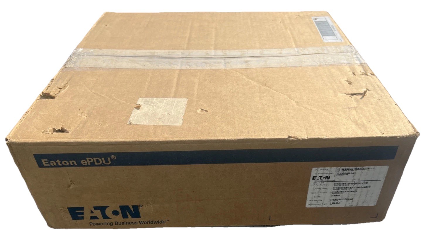 EATON ePDU G3 16 Plug Metered Input Power Distribution Unit Rack Mount EMIT05-10