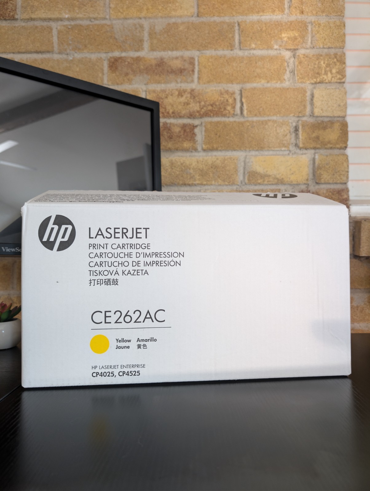 Genuine HP CE262AC (648A) Yellow Toner Cartridge - OPEN BOX