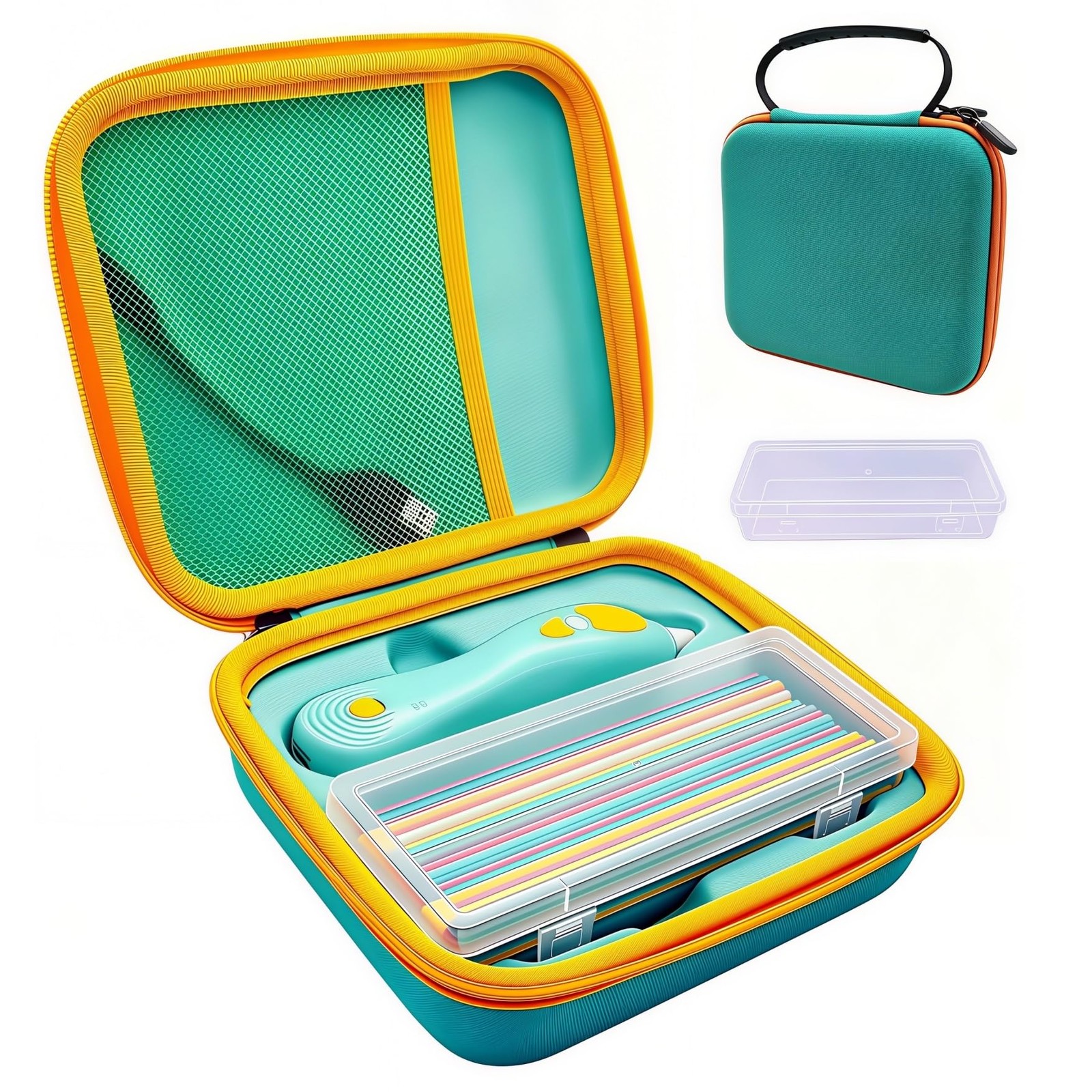 Storage Case for 3Doodler Start+ Essentials 3D Pen, 2-in-1 EVA Organizer with...