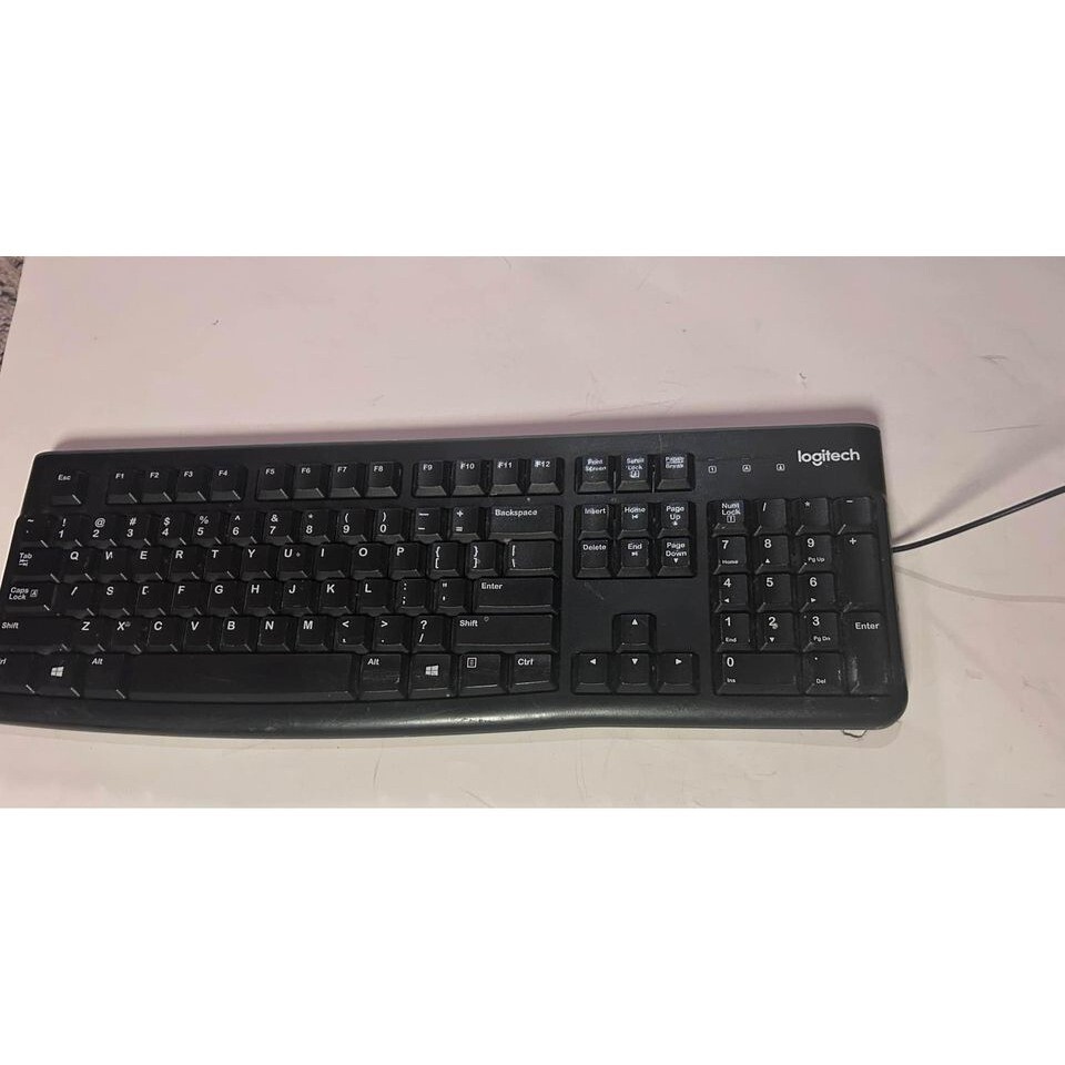 Genuine Logitech K120 wired Keyboard Model Y-U0036