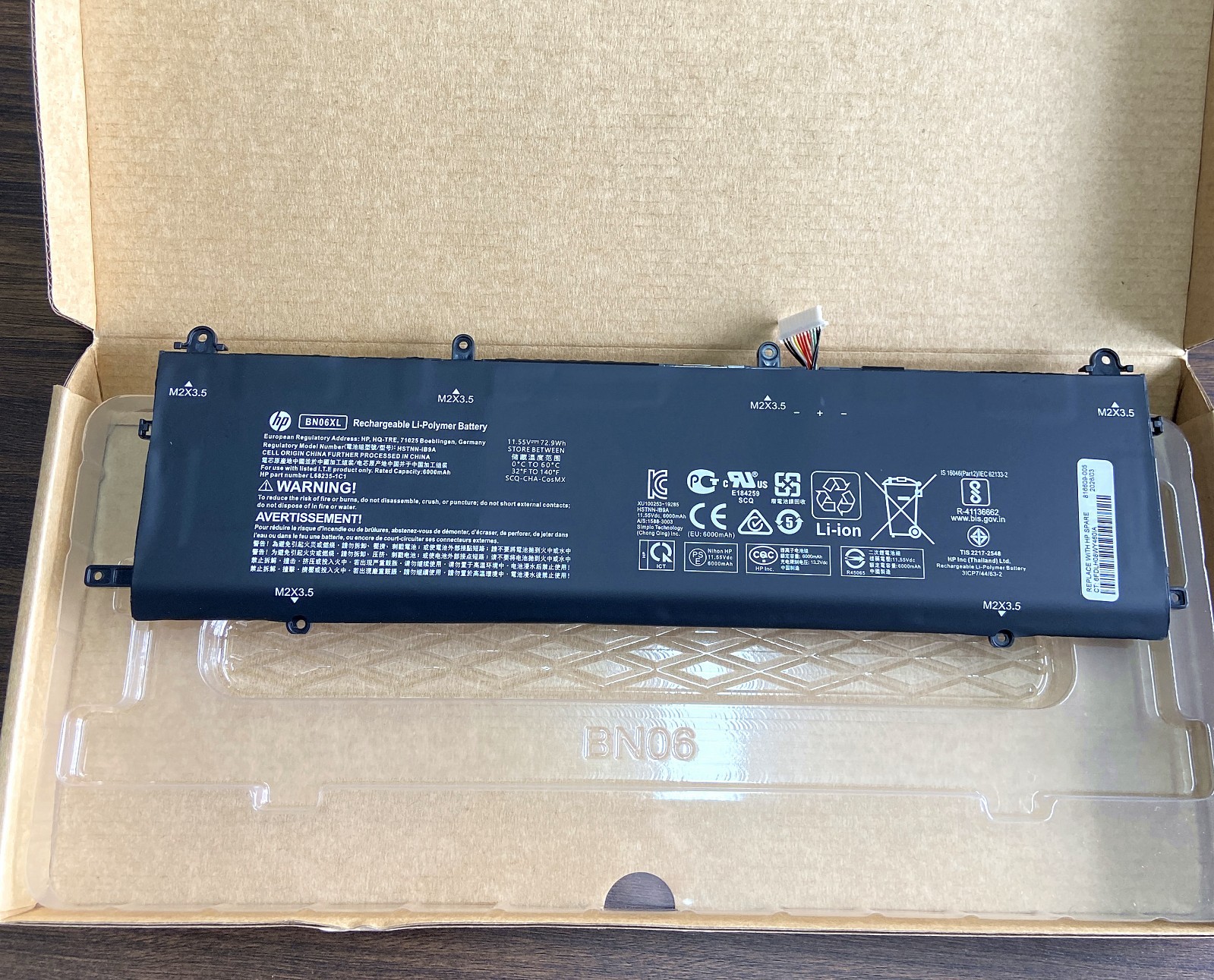 Genuine BN06XL Battery Spectre X360 15-EB0053DX 15-EB0043DX/EB1043DX 15T-EB000