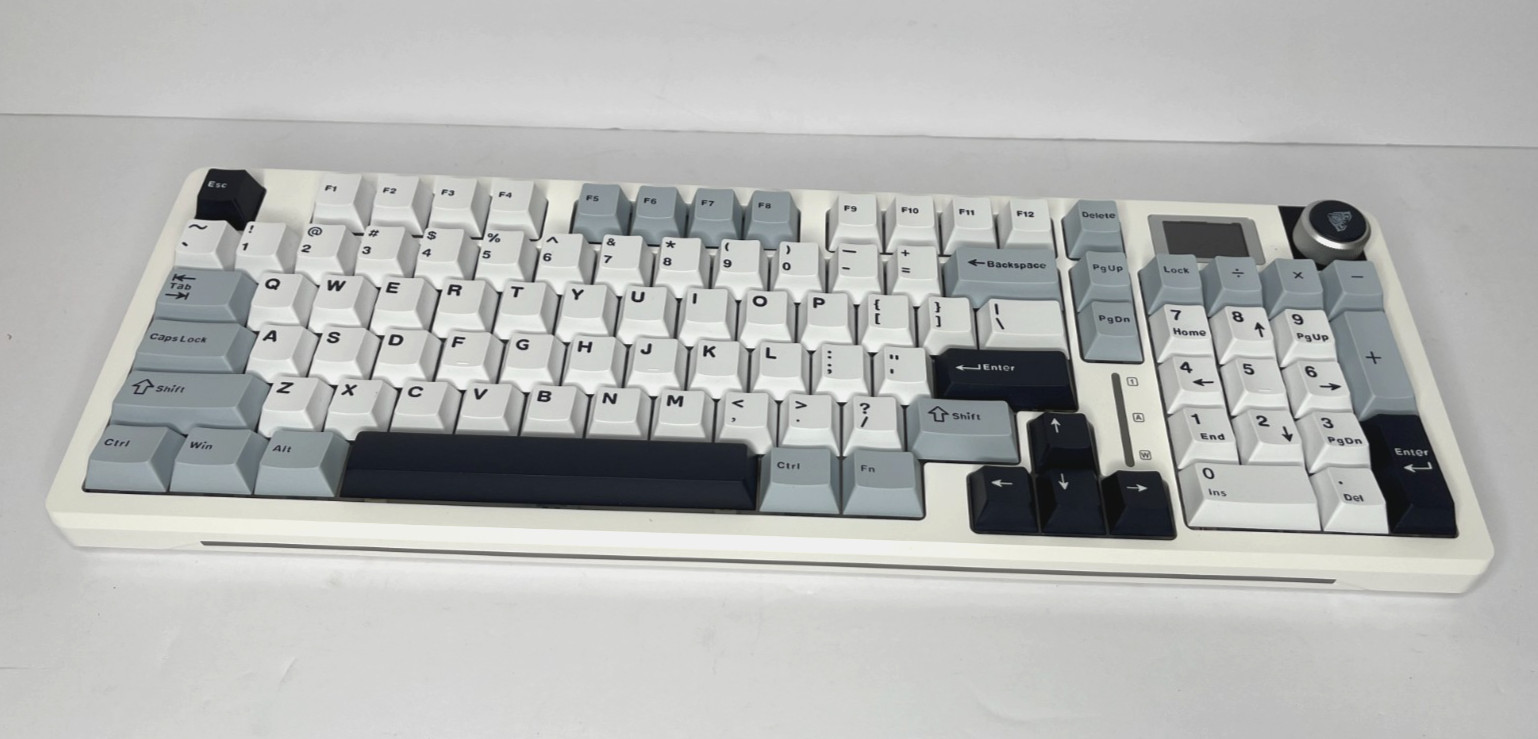AULA S98 Pro Mechanical RGB Illuminated Keyboard BT 2.4G USB-C White/Blue/Black
