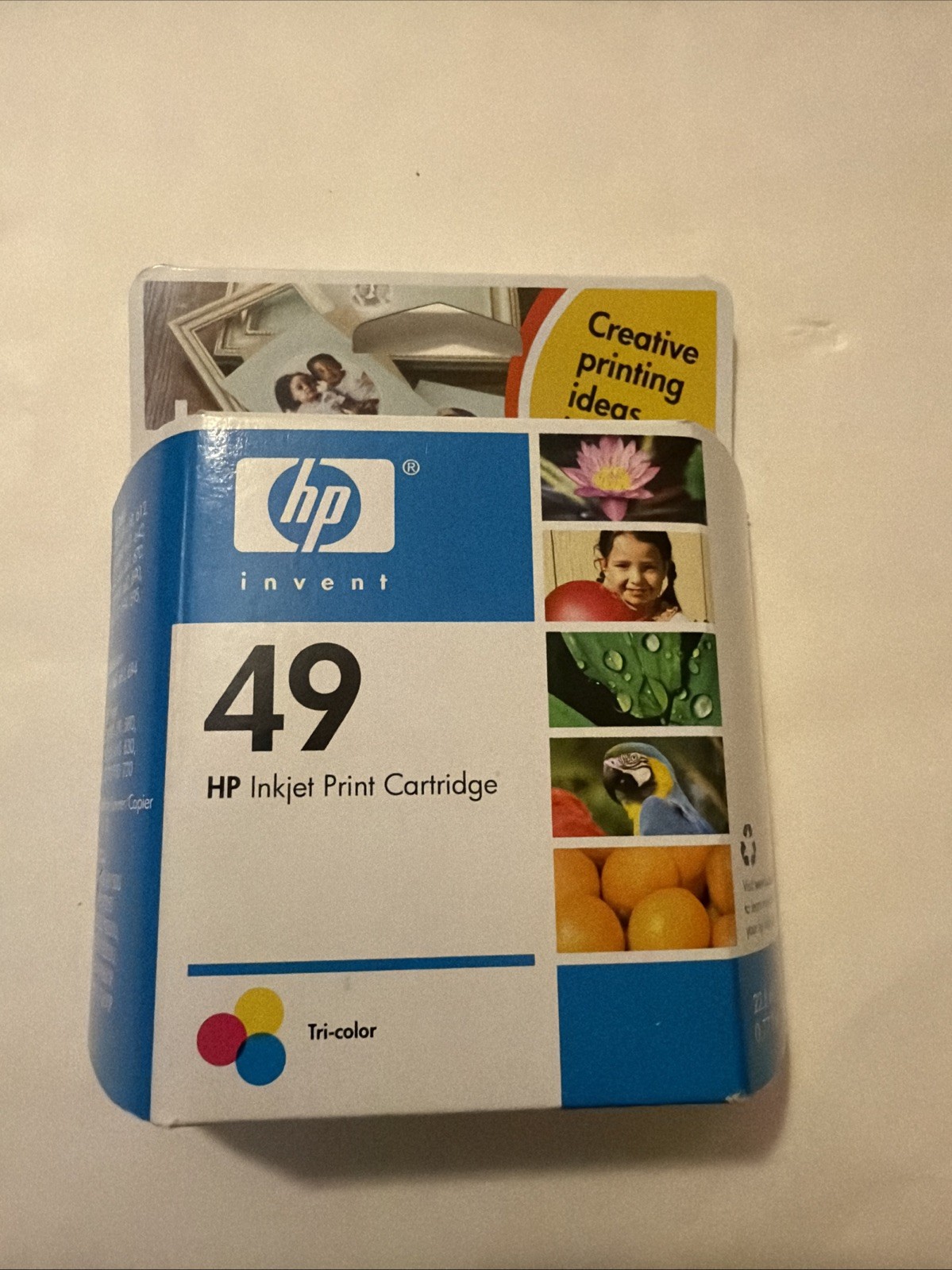 Hp Inkjet Printer Cartridge 49 Tri-Color Exp March 2006