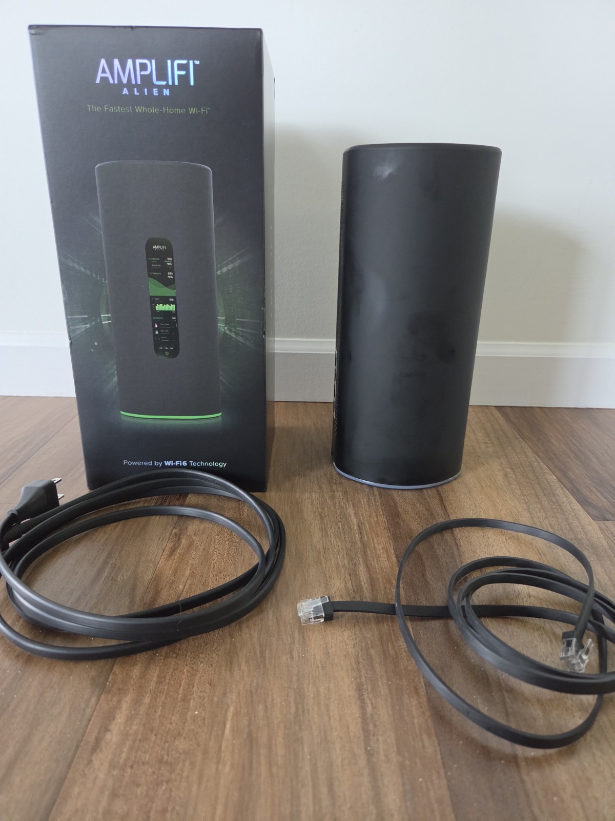 FULLY FUNCTIONAL Ubiquiti AmpliFi Alien WiFi 6 Mesh Router AFI-ALN-R Tri-Band