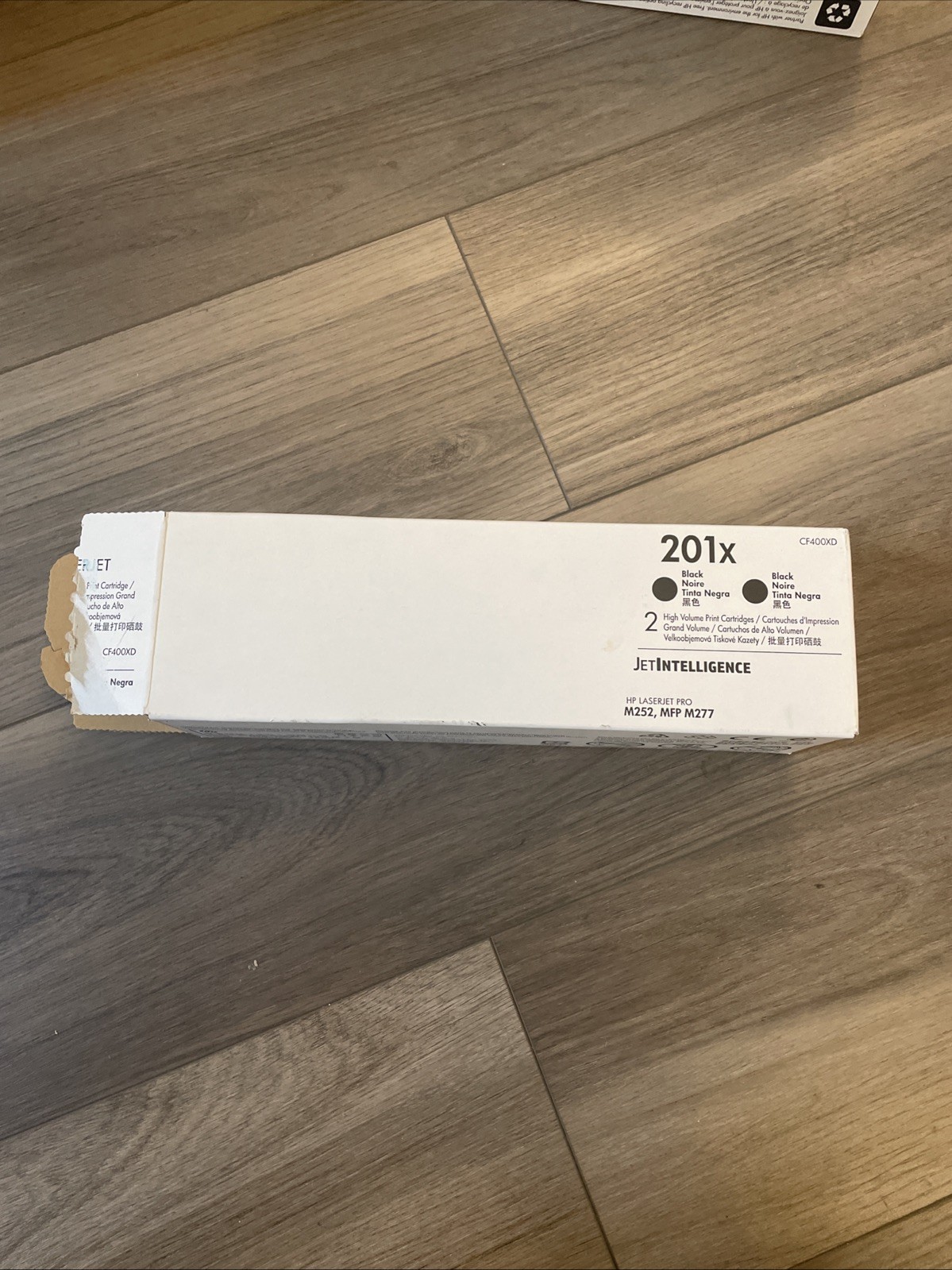 Genuine HP 201X CF400X Black High Yield Toner Cartridge NEW Open Box OEM FS