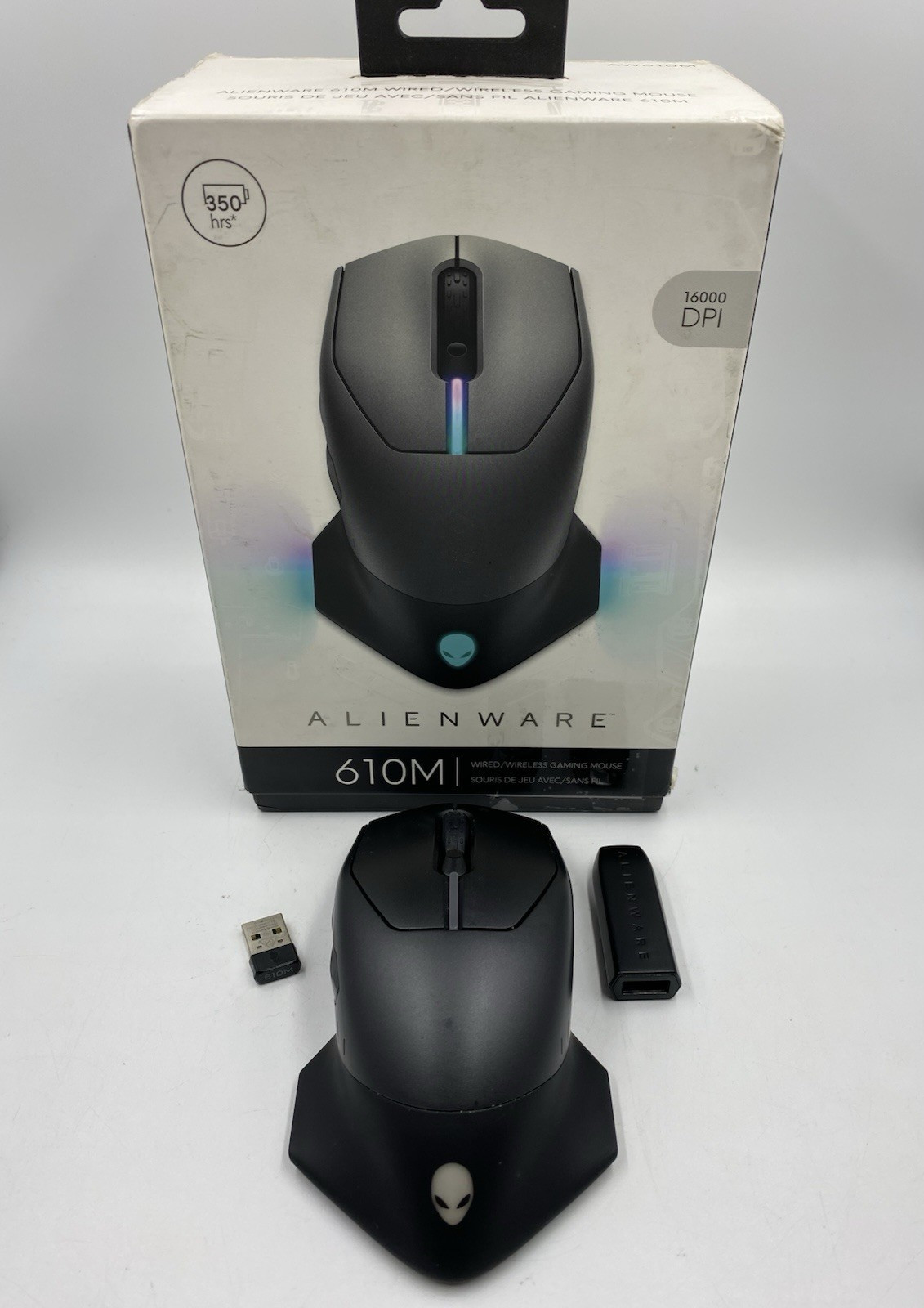 Dell Alienware (AW610M) Gaming Mouse Wired/Wireless, 16000 DPI *Tested*