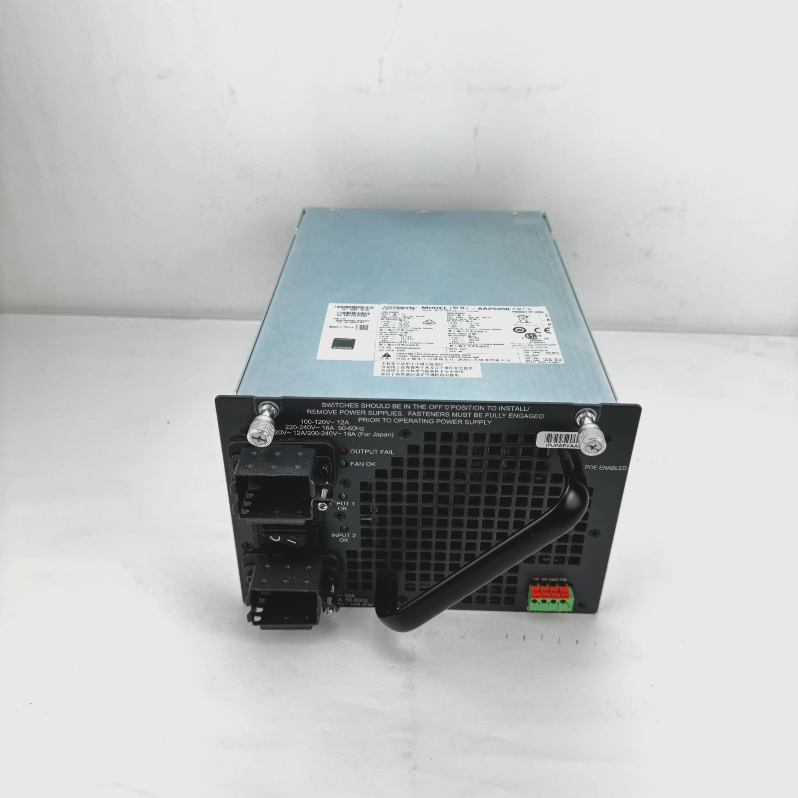 Cisco Artesyn AA25350 PWR-C45-6000ACV 6000 Watt for Cisco 4503 4506 4507 4510