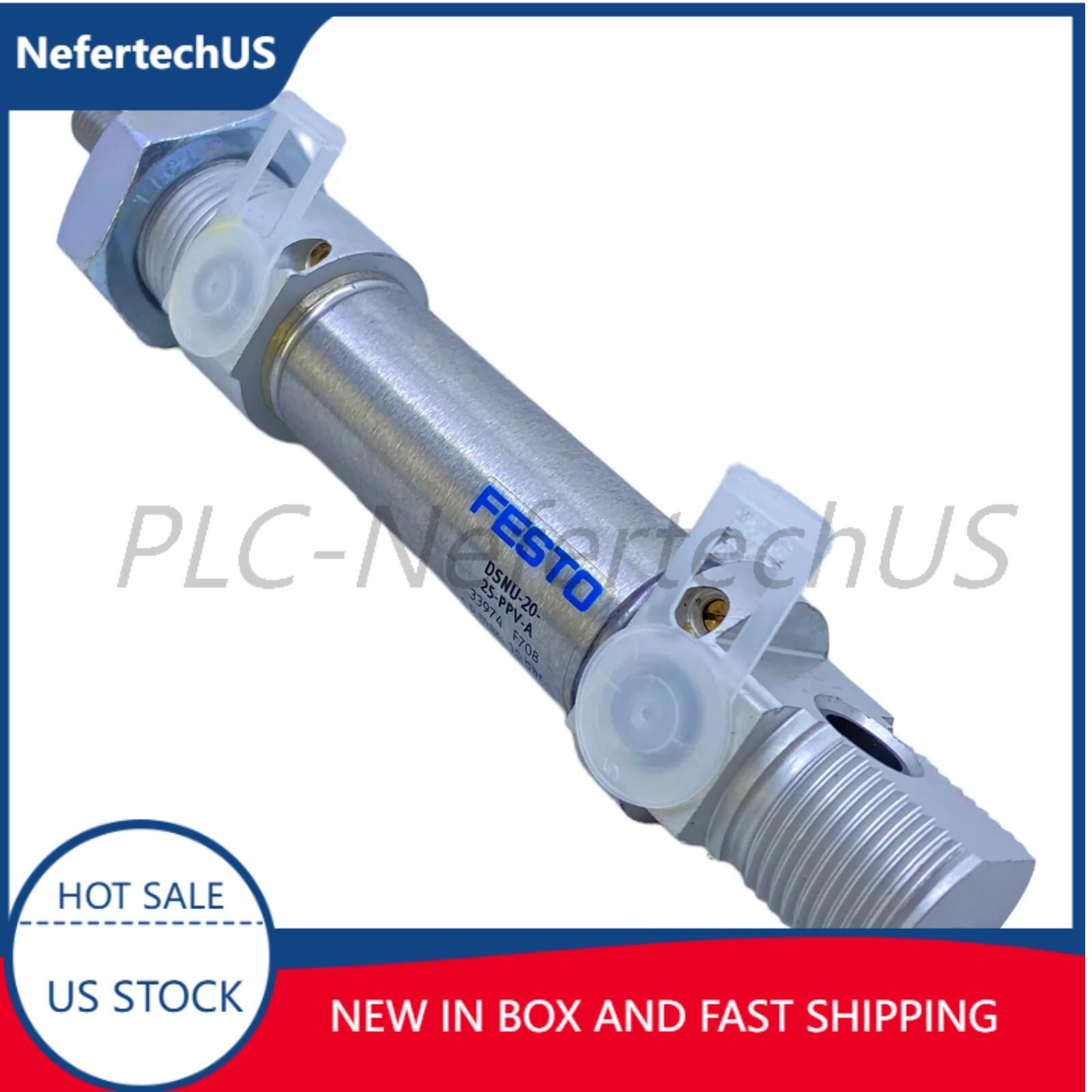 US FREE TAX New FESTO DSNU-20-25-PPV-A 33974 cylinder