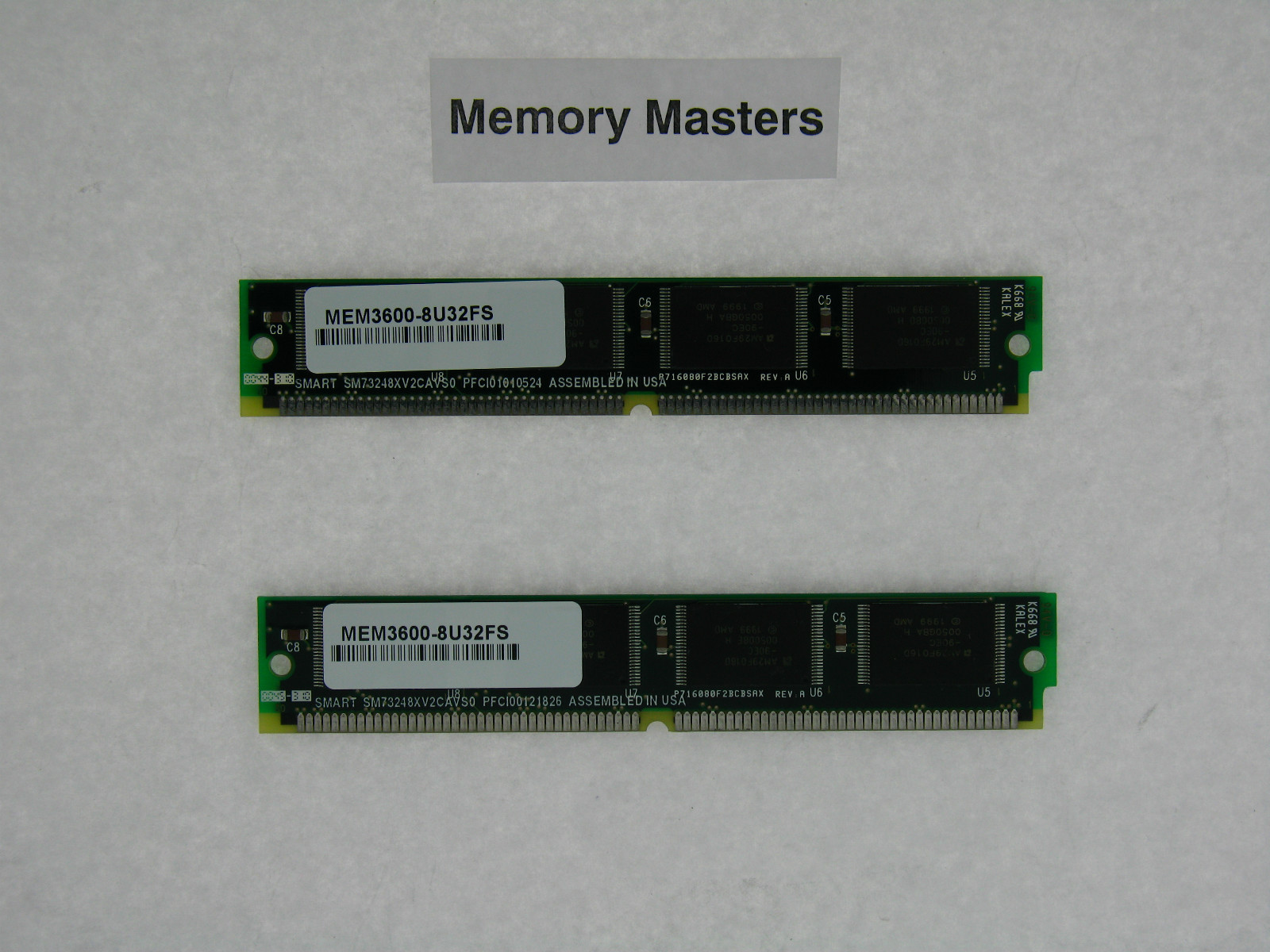 MEM3600-8U32FS 32MB Approved 2x16MB Flash Memory Cisco 3620 3640 3661