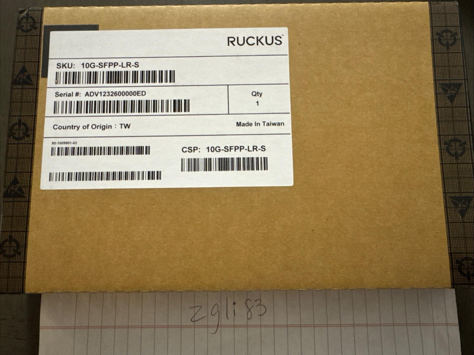 NEW Sealed Ruckus 10G-SFPP-LR-S Transceiver Module