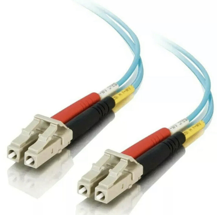 C2G Legrand 25m / 82 ft LC-LC 10Gb 50/125 Duplex Multimode OM3 Fiber Cable - NEW