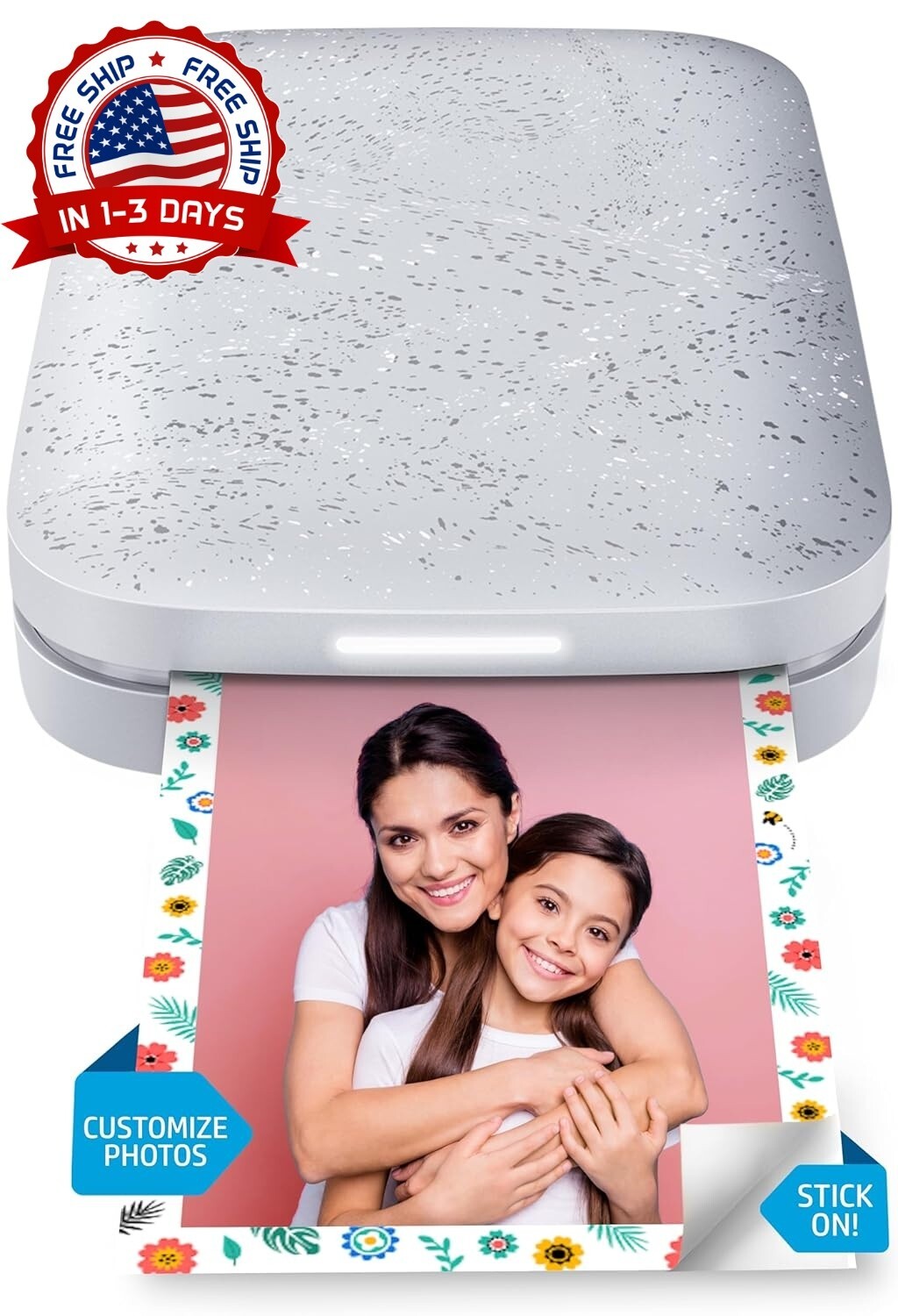 Impresora de fotos instantánea para smartphone Step - Mini impresora portátil a