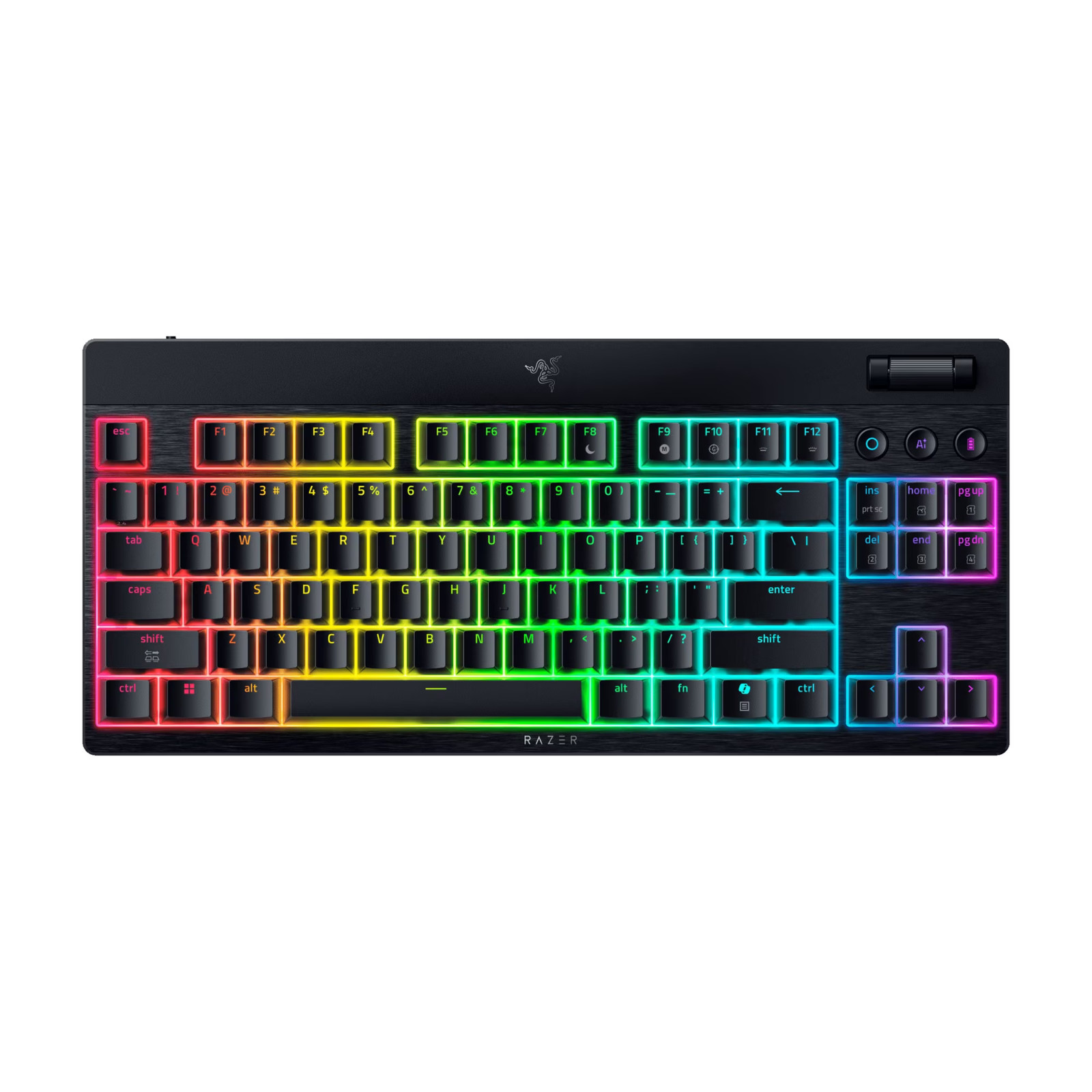 New Razer BlackWidow V4 Low-profile HyperSpeed Wireless Gaming Keyboard Black