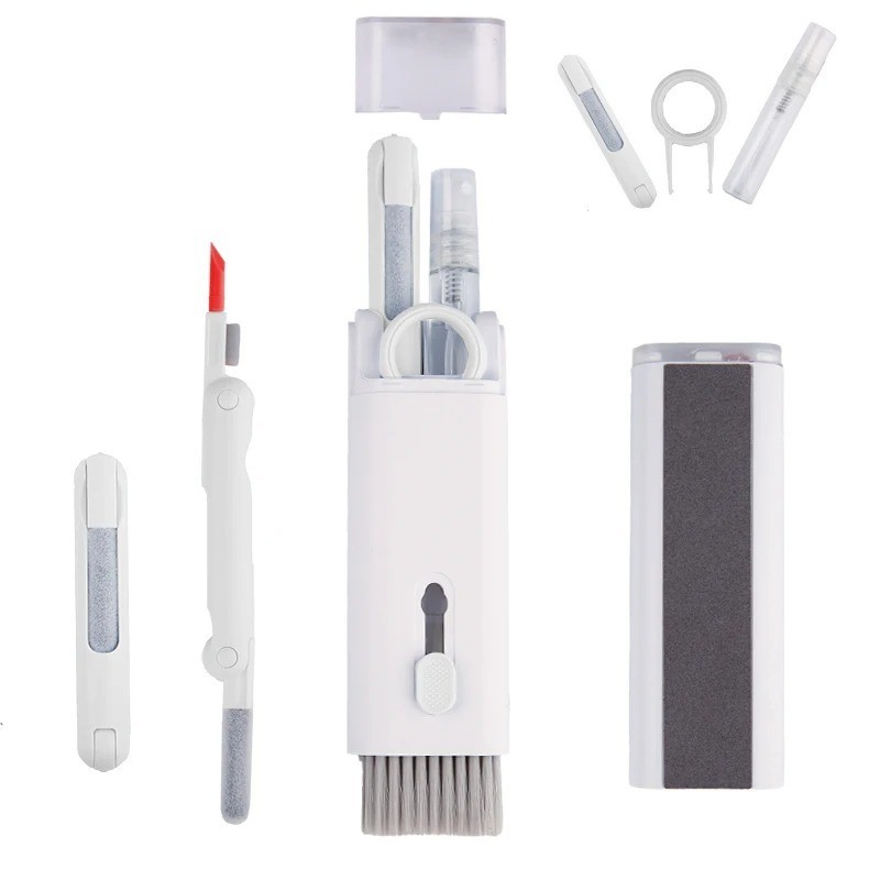 6-in-1 Electronic Cleaner Kit Screen Cleaner for Laptop/Keyboard/Earphone/Camera