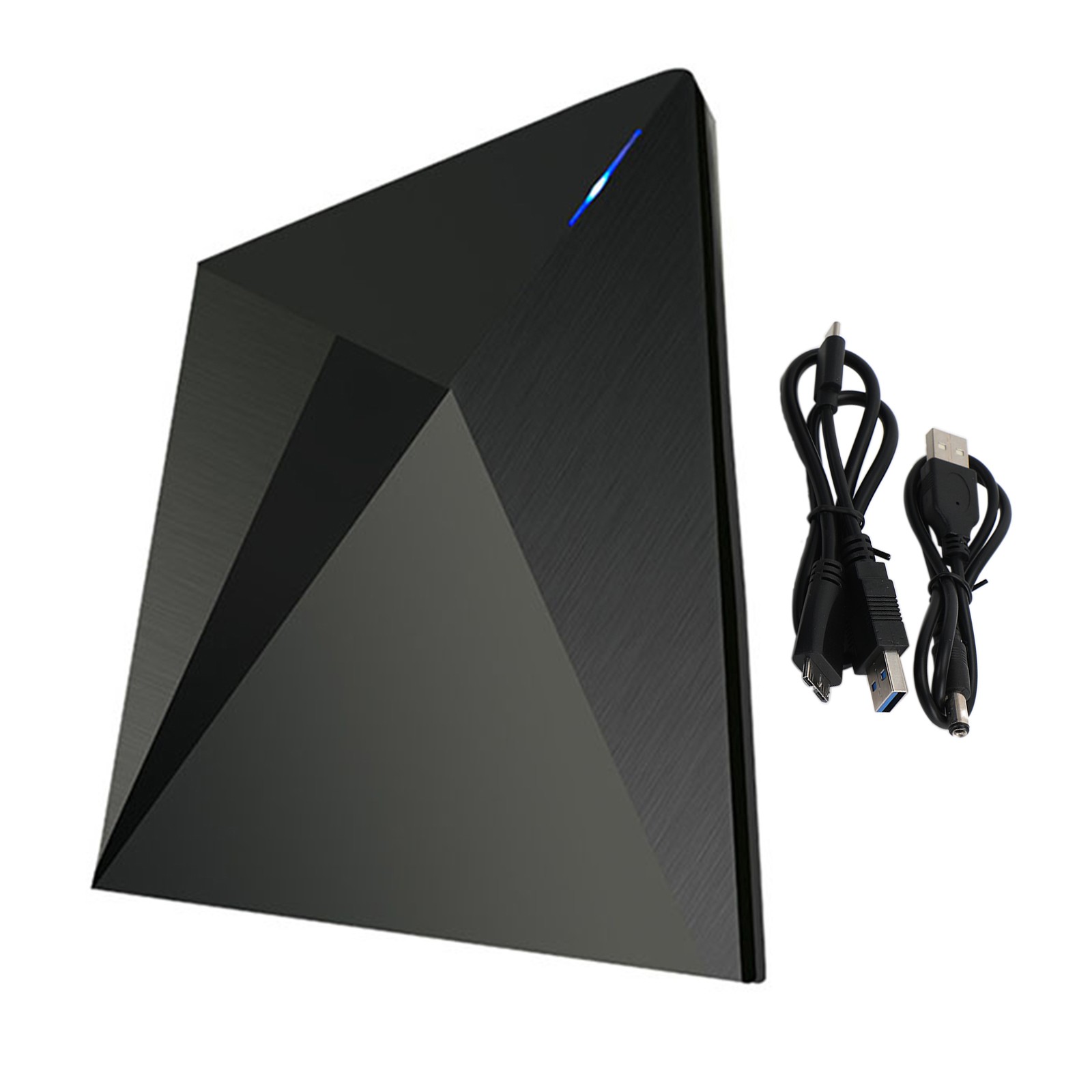Ultra-Thin Dvd Rw Cd External Optical Drive Portable Type-C USB Laptop PcBlk H5B