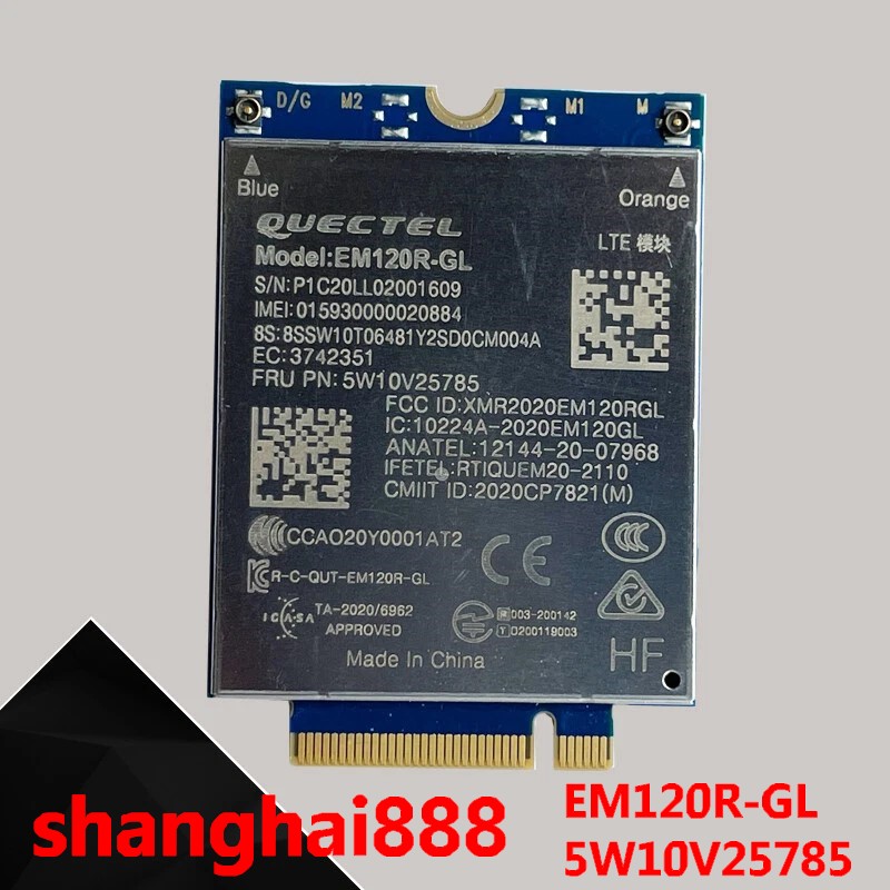 EM120R-GL 5W10V25785 for lenovo thinkpad P14S P15S T14S Gen 2 LTE WWAN 4G moudle