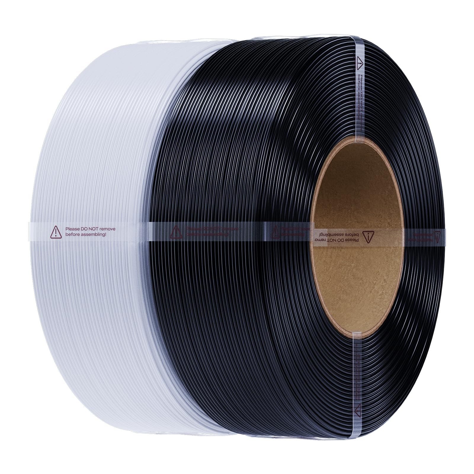 Creality PETG Filament Refill 1.75mm, Black & White, 2-Pack