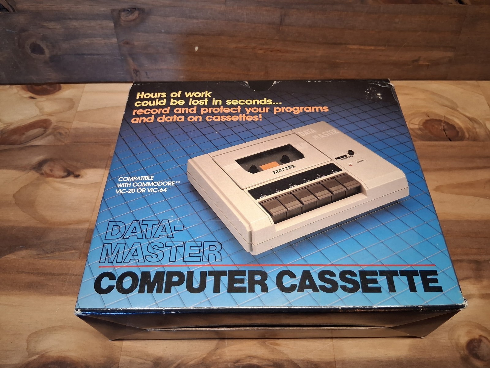 Data Master Computer Cassette, new in box, for Comodore/VIC