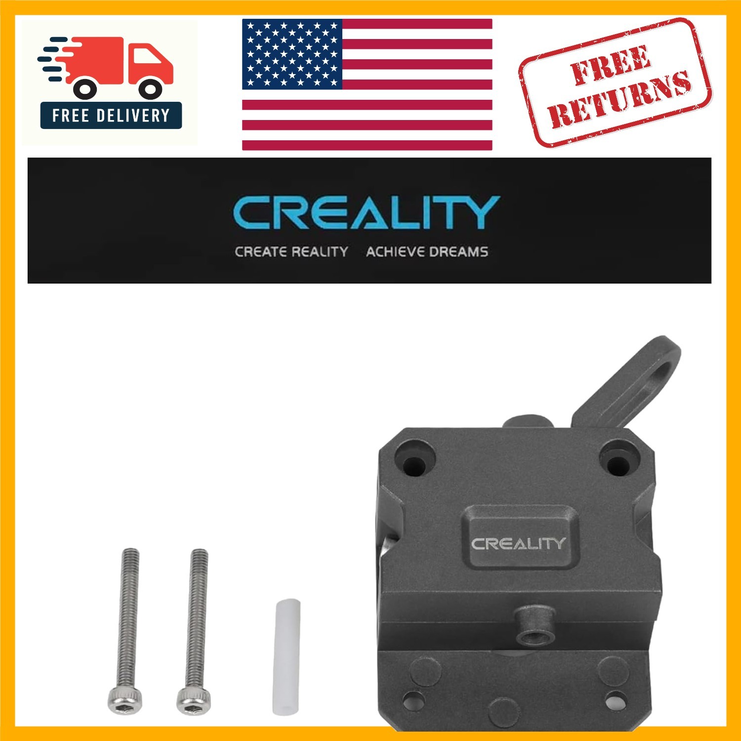 Stable Dual Gear Extruder Kit for Ender 3 S1/Pro - Ultimate Filament Performance
