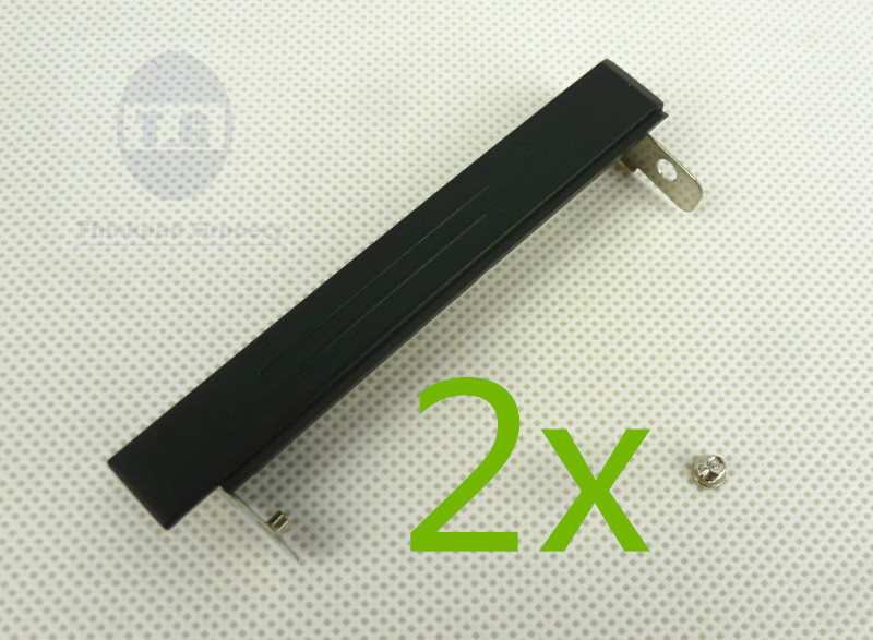 2x New Hard Drive Cover Caddy HDD Door+ screw for Dell Latitude E6500 M4400