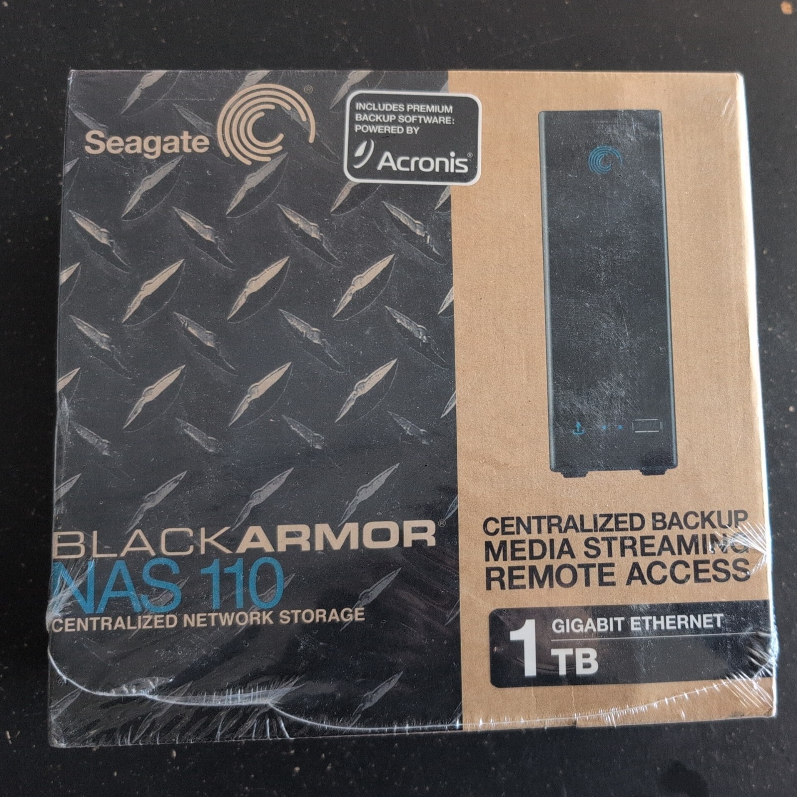Seagate 1TB BlackArmor NAS 110 Gigabit Ethernet NEW NIB