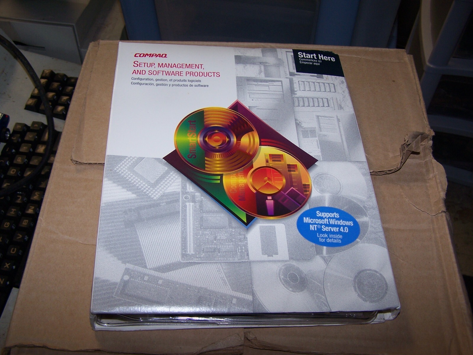 Compaq SmartStart and Management 3.4x CD's & Disk for Proliant Server