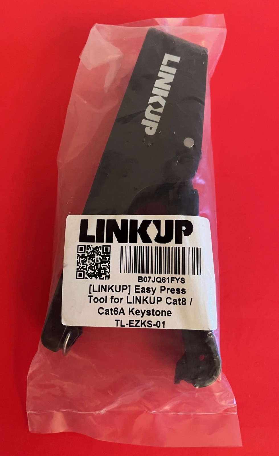 LINKUP - Easy Press Connector Tool for LINKUP Cat8 / Cat6A RJ45 Shielded Die-Cas