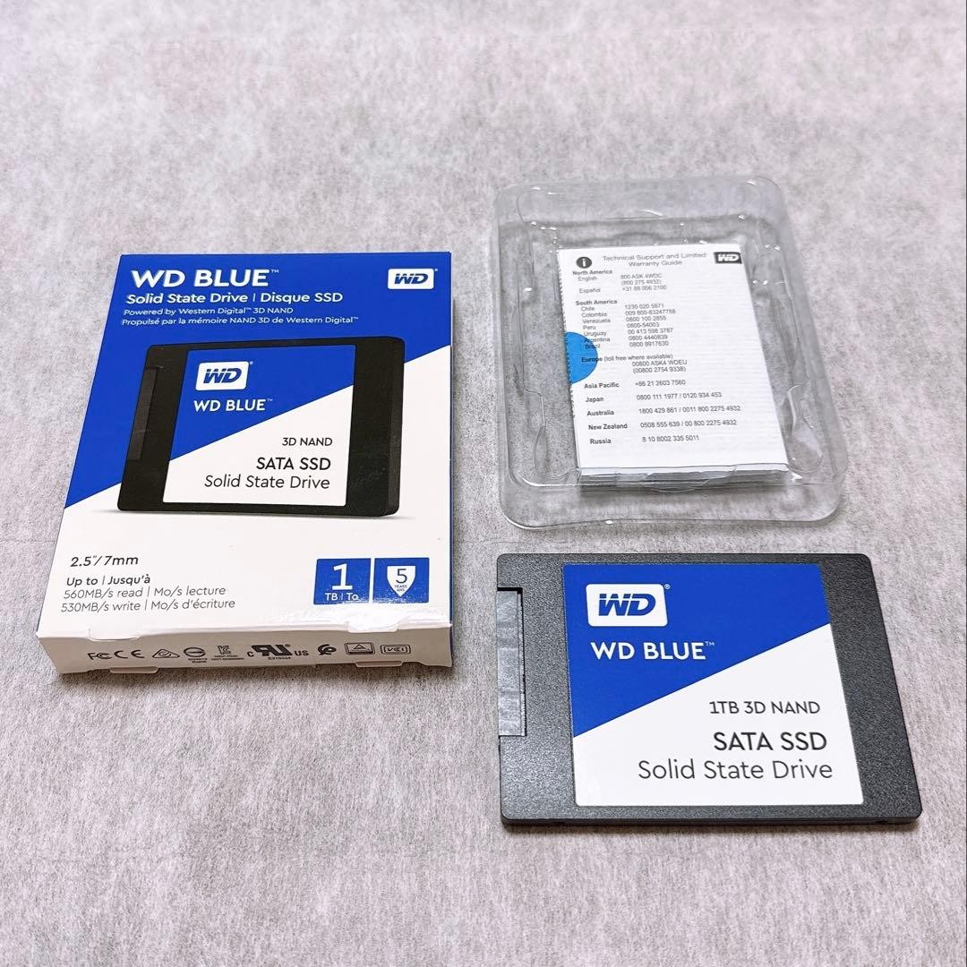 Western Digital WD Blue 1000GB SSD WDS100T2B0A Solid State Drive Unused