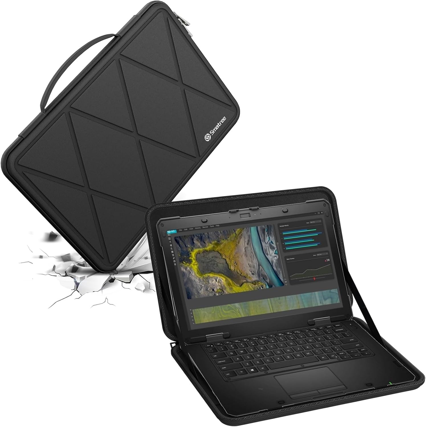 M68 Hard Protective 14 inch Laptop Sleeve Case for HP/DELL Laptops