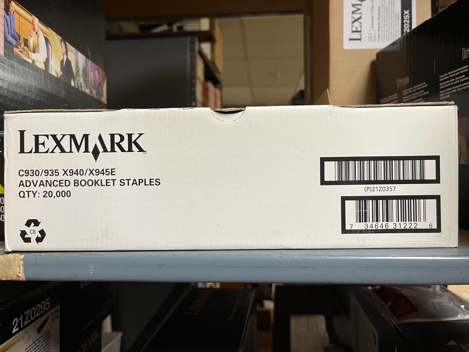 Lexmark Staples Advanced Booklet 21Z0357 OEM New