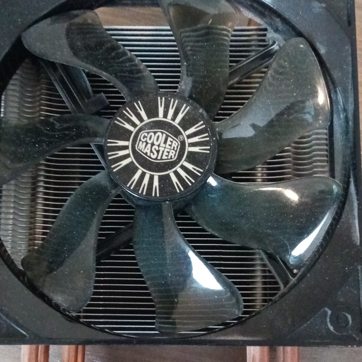 Cooler Master CPU Fan Heatsink Cooler w/ Copper Heatpipes, Black/Silver