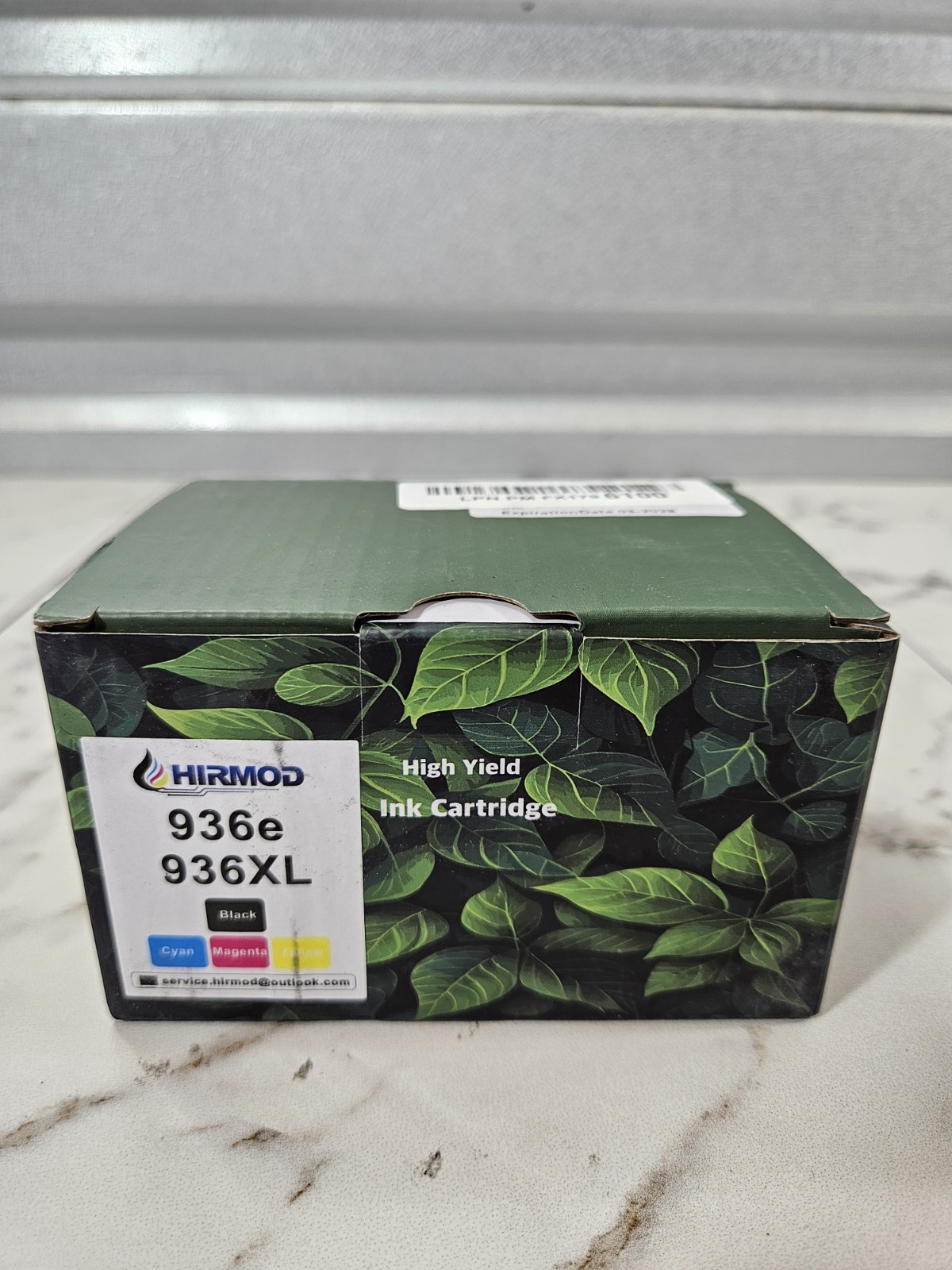 Hirmod 936E 936 XL Ink Cartridge (4-Pack) for HP OfficeJet Brand New 