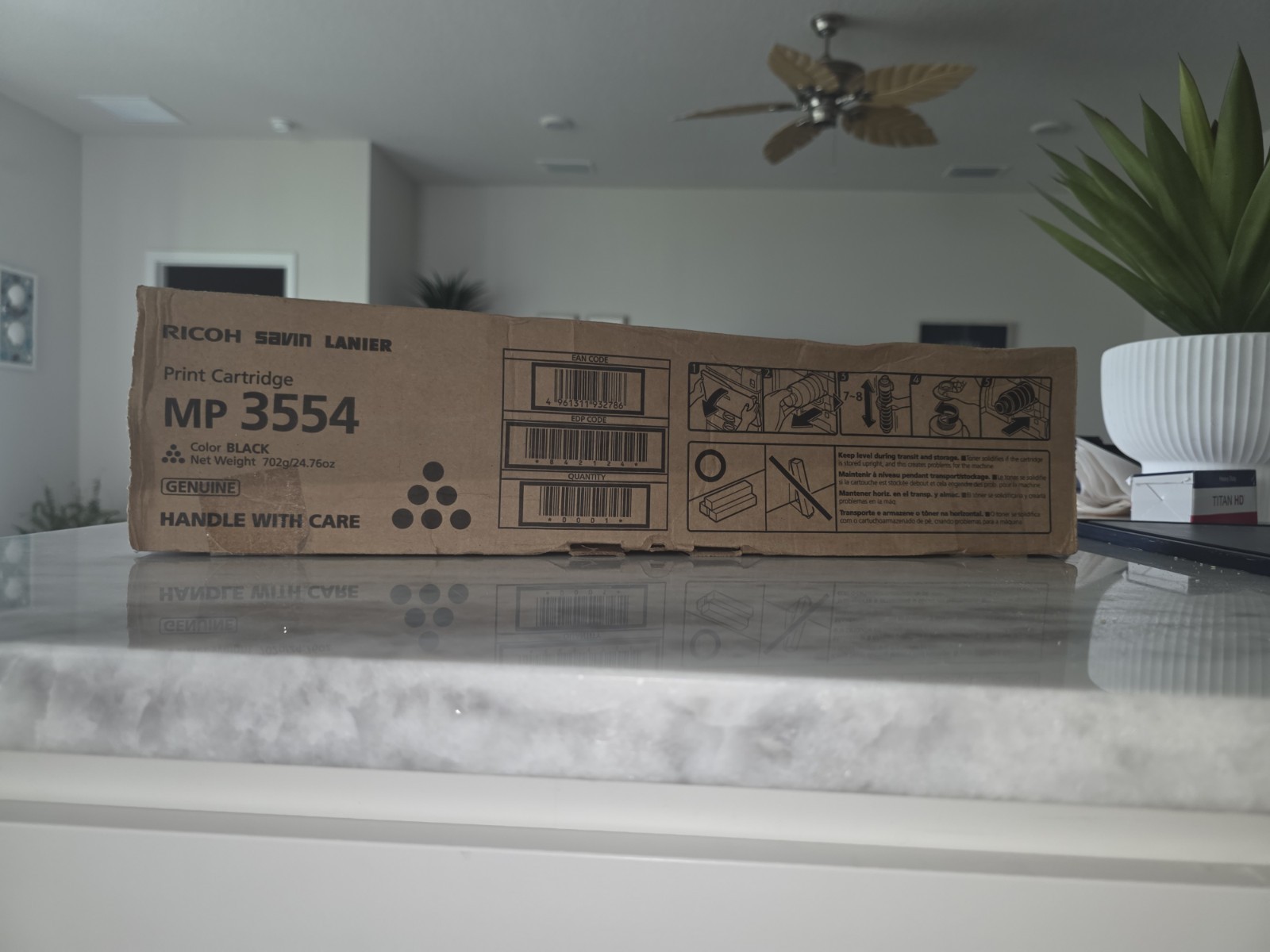 Ricoh MP 3554 Genuine Black Toner Cartridge 842124