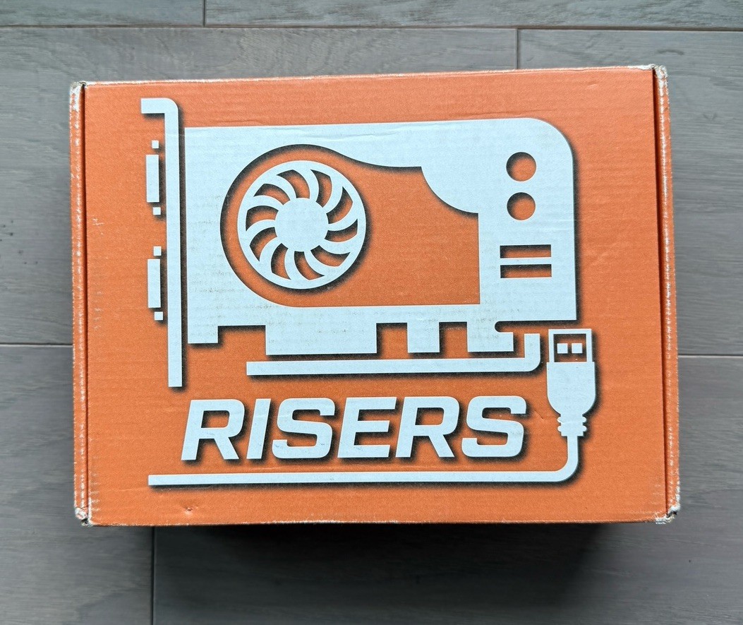 6x PCI-E GPU Risers for Mining | USB 3.0 | Powered | ETH / BTC GPURisersdotcom