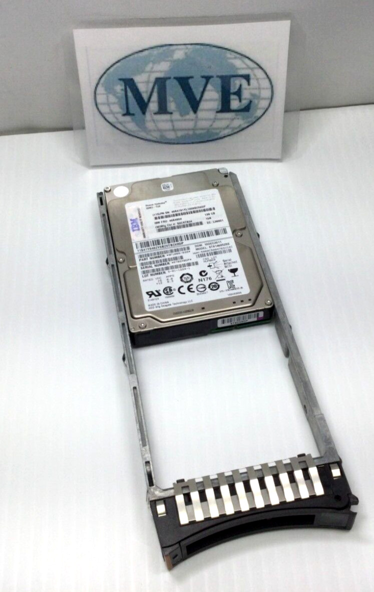 IBM 46K4804 46K4791 41Y8482 45W2107 ST9146852SS 139GB 15K 2.5" SAS HDD LOT 2PCS
