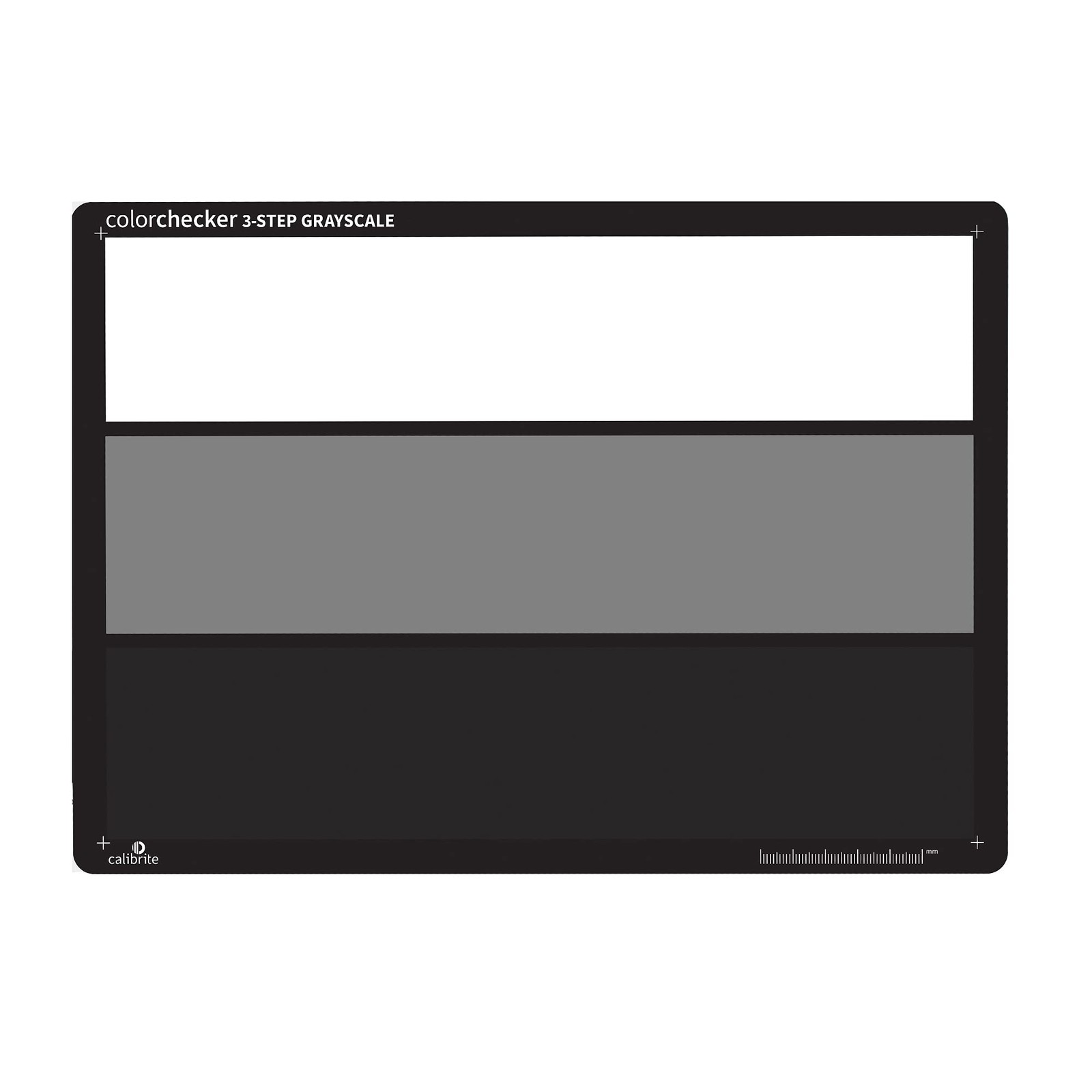 Calibrite ColorChecker 3 Step Grayscale Target for White Balance and Exposure...