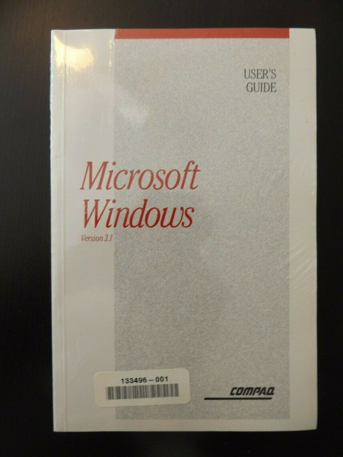 Vintage COMPAQ Microsoft Windows 3.1 User's Guide - Sealed