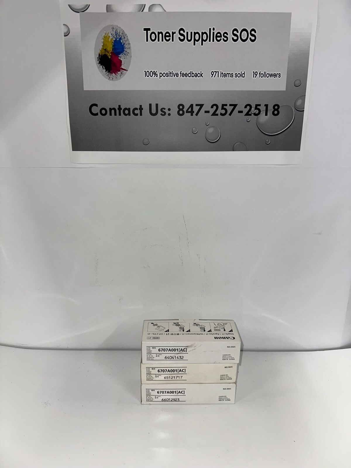 Genuine Canon 6707A001[AC] Staple Cartridges Lot of 3 boxes - NEW