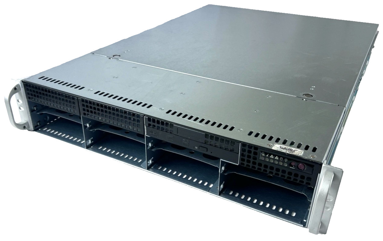 Supermicro X8DAH+-F CSE-825 Server 2x Xeon E5649 2.53GHz 48GB NO PSU NO HDD