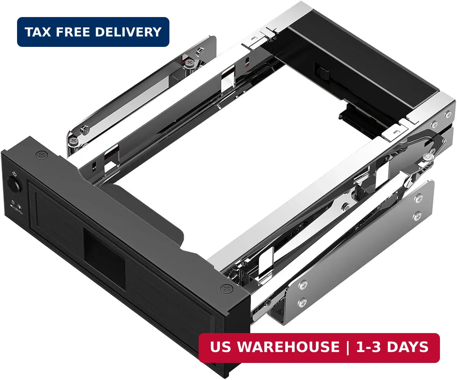 ORICO 5.25 Trayless Hot Swap Mobile Rack CD-ROM 3.5 inch Internal SATA Hard Driv