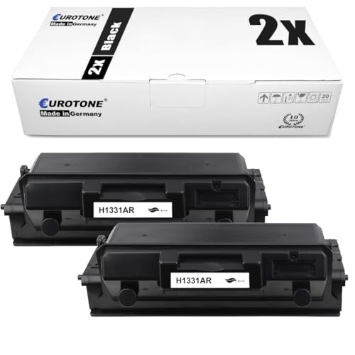 Eurotone 2x Toner Cartridge Compatible for HP W1331A Black 5,000 2xK-KB#001